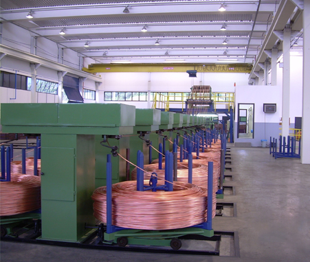 10000T copper rod production line equipment